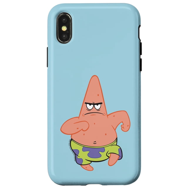 Funda para iPhone X/XS de Bob Esponja y Patricio