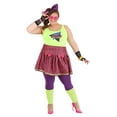 thumbnail image 2 of Plus Size Women's 80s Rad Costume, 2 of 4