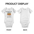 thumbnail image 3 of Not Only Am I Perfect, I'm Ugandan Too! Baby Bodysuit Newborn Clothes Outfits (White, 6-12 Months), 3 of 5
