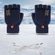 thumbnail image 1 of Guantes calefactores de doble cara mitones recargables lavables cálidos para senderismo al aire libre, 1 of 6