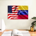 thumbnail image 3 of Elephant Stock America Venezuela Flags Wall Art - Flags Canvas Canvas - 12" x 8", 3 of 8