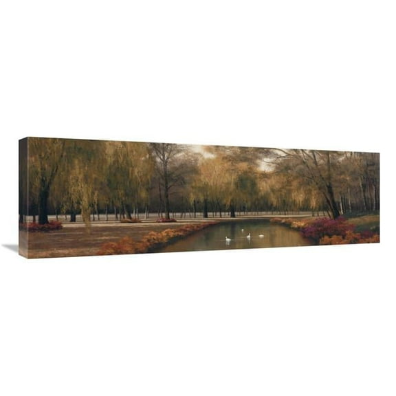 Global Gallery  Weeping Willow Panel Art Print - Diane Romanello