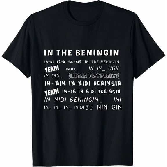 In the Beningin Design Meme Funny Beningin Funny Humor Graphic Unisex T-Shirt, up to Size 5XL