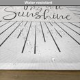 thumbnail image 6 of Ambesonne White Place Mats Set of 4, Valentines Love Retro, Standard Size, Charcoal Grey White, 6 of 6