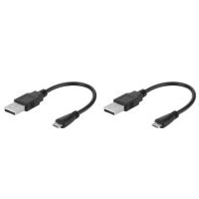 Cable Datos Del Cargador Micro USB Corto 50 Cm para El Banco Poder La Tableta Android
