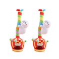 thumbnail image 2 of Dancing Talking seal Baby Toys Interactive Toy Repeating Records What You Say Singing Cactus Toddler Games Easter gifts Stuffers for Kids (seal,2PC), 2 of 6
