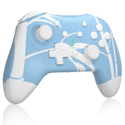 Wireless Switch Pro Controller for Nintendo Switch, Newest Switch OLED, Switch Lite - HOME Wake-Up, Headphone Jack, Auto-Fire Turbo, Motion Control, Adjustable Vibration