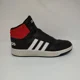 thumbnail image 4 of Adi - das Mens Hoops 2.0 DB0079 Black Casual Shoes Sneakers Size 8.5 NO LACES, 4 of 6