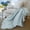 Green, variant on Levtex Home - Martha Stripe - Throw - Stripe - Blue White - Quilted Throw (50x60in.) - Cotton