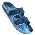thumbnail image 3 of Unisex Marbled Huntington Buckle Slides Size: XLG, Color: USA, 3 of 9