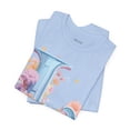 thumbnail image 4 of Letter L Graphic Tee Unisex Jersey Short Sleeve Vintage Art Design Original Artwork, 4 of 16