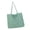 Green, variant on Women's Plaids Canvas Tote Bag Large Capacity Trendy Shoulder Purse for Shopping Beach Gifts