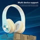thumbnail image 4 of Auriculares inalámbricos Bluetooth 5.0 Auriculares estéreo | Plegable sobre la oreja con subwoofer | Luz LED | Modos con cable e inalámbricos | 7 horas de juego | Alcance de 10 m | Entrada AUX, 4 of 9