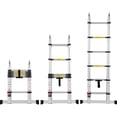 thumbnail image 1 of VEVOR Telescoping Extension Ladder 12.5FT A-Shape w/ Stabilizer Bar for RV, 1 of 9