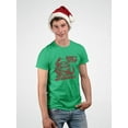 thumbnail image 2 of Don't Stop Believin' Christmas Santa T-shirt Men's, 2 of 3