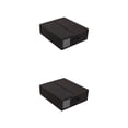 thumbnail image 1 of kurtrusly Cube Storage Organizer Convenient Closet Organization Solution Protective Storage Closet Organizer Black 2Set, 1 of 6