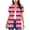 Hot Pink#women cardigans, variant on UVEASISHA Women Striped Short Sleeve Cardigan Open Front V Neck Casual Duster Soft Lightweight Outerwear with Pockets for Spring Summer Army Green S