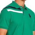 thumbnail image 4 of Playera Polo Hombre Moda Casual Manga Corta Verde Kelly verde G Incógnita 770199, 4 of 5
