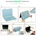 thumbnail image 4 of Mosiso 4 in 1 MacBook Pro 13 Case A2159 A1989/ A1706/A1708 2016 2017 2018 2019 Plastic Hard Shell Case with Keyboard Cover Bag for Newest Macbook Pro 13 Inch Touch Bar, 4 of 4