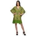 thumbnail image 2 of Moomaya Robe Courte de Caftan de Plage, Robe de Couverture Imprimée, Kaftan pour Femmes, Tenue de Plage, Couverture, 2 of 4