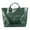 Green, variant on Large PVC Tote Bag for Women, Clear Plastic Handbags, Cheetah Letters Print Bags, Trendy Plastic Tote Bag, Clear Shopping Hobo Bag, Winter Fall Fashion Kraft Paper Tote Bag