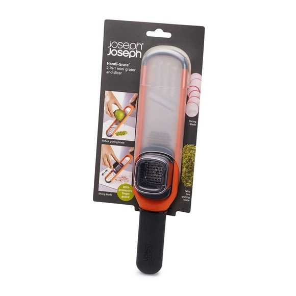 Rallador y rebanador Joseph Joseph Handi-Grate 2 en 1 naranja