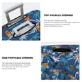 thumbnail image 3 of Susaid Hawaiian Style Print Elastic Washable Suitcase Cover with Hidden Zipper, Fits 18-32 Inch Luggage for Protection During Travel-Large, 3 of 7