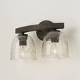 thumbnail image 6 of 2 Light Bath Vanity In Farmhouse Style-9.5 Inches Tall And 15.5 Inches Wide Capital Lighting 147621Ck-536, 6 of 6