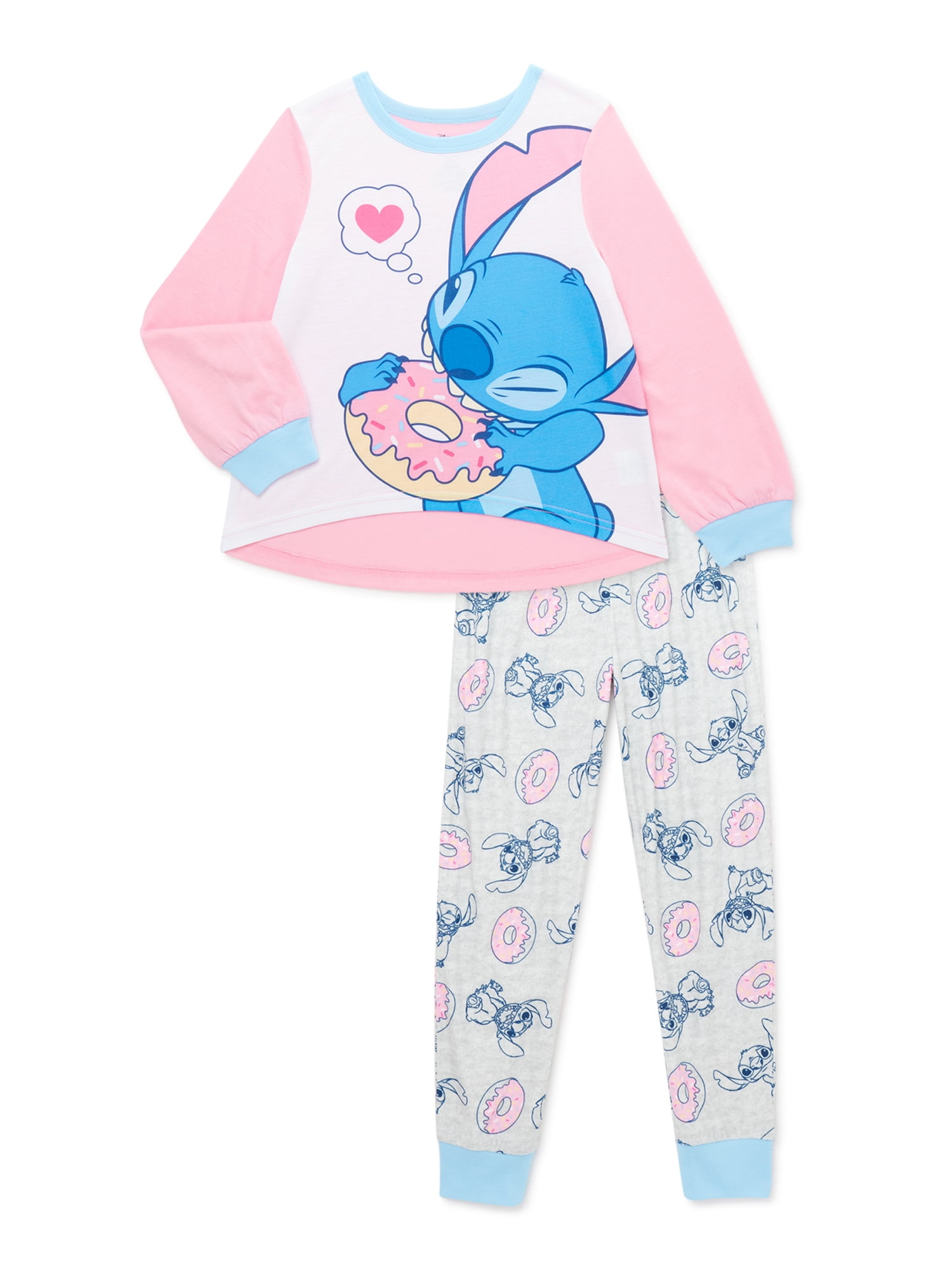 2 piece Minnie or Snoopy Super Christmas Pajama Sets Sizes: 4/5 to 6/6X Emoji 