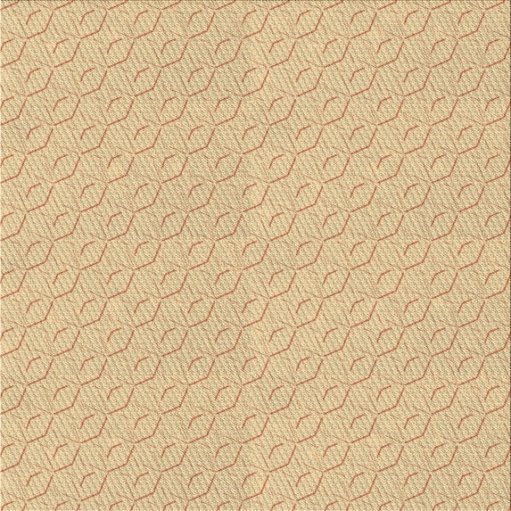 Ahgly Company Machine Washable Indoor Square Transitional Brown Sand Brown Area Rugs, 8' Square