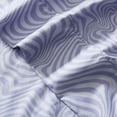 thumbnail image 5 of Lush Decor Retro Waves Sheet Set 4 Piece Set Twin Violet - Striped Bed Sheets - Kids Twin Sheets - Eclectic Design - Geometric - Groovy - Hippie Boho Decor, 5 of 11