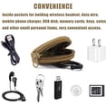 thumbnail image 4 of Monedero, llavero pequeño tipo billetera para monedas, caja de accesorios para bolso, billetera para cambio, bolsa para auriculares inalámbricos, 4 of 5