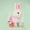 Pink, variant on Plush Bunny Toys, Hopping Bunny Interactive Electronic Rabbit Toy Remote Control Leash Animated Pet Repeat What You Said Singing Gifts for Easter Birthday, Pink