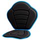 thumbnail image 1 of Amortiguar Cojín acolchado para asiento de kayak con respaldo y correas ajustables para canotaje canotaje kayak pesca, 1 of 7