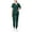 Army Green, variant on Womens Scrubs Medical Scrub Set Stretch Short Sleeve Cleaning Clothes for Housekeeping Scrubs Sets Uniform