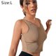 thumbnail image 2 of Camisetas sin mangas sexy con espalda cruzada y cuello halter para mujer, 2 of 5