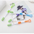 thumbnail image 4 of Tongue Scraper Green Tea Toothbrush Oral Cleaning Remove Coating Tongue Cleanering Fresh Breath Remove Coating Brush Random Color, 4 of 7