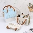 thumbnail image 5 of 1 Portable Storage Basket Portable Shower Caddy Plastic Shower Basket Tote with Handles Removable Divider Cleaning Caddy Storage Organizer for Bathroom College Dorm, 5 of 9