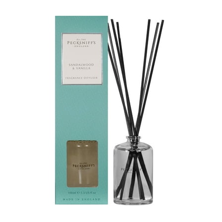 Pecksniff's Sandalwood & Vanilla Diffuser | 100ml/3.38 Fl Oz