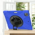 thumbnail image 4 of KIQ iPad Pro 12.9 Case, Heavy Duty Shield Case Shoulder Strap for Apple iPad Pro 12.9 5th Gen [Shield Dark Blue], 4 of 9