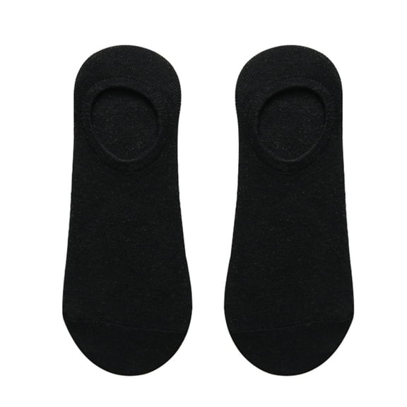 IYTR 10 Pairs No Show Socks Mens Solid Color Thin Non Slip Low Cut Men Invisible Sock