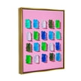 thumbnail image 3 of Stupell Industries Gummy Candy Bears Pattern Food & Beverage Painting Gold Floater Framed Art Print Wall Art, 17 x 21, 3 of 9