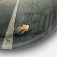thumbnail image 3 of Designart « Yellow Rose on the Dark Road » Horloge Murale Moderne, 3 of 6