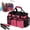 Reddish Black, variant on New Large-Capacity Wearable Cleaning Caddy Bag, Cleaning Supply Tote with Adjustable Shoulder and Waist Straps for Cleaners & Housekeepers, Cleaning Organizer Storage Bag