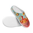 thumbnail image 3 of Easygdp Floating Colorful Cereal Slippers for Women Mens Winter Warm Home Slippers Plush Slip on House Slippers for Indoor Outdoor Shoes-8, 3 of 7