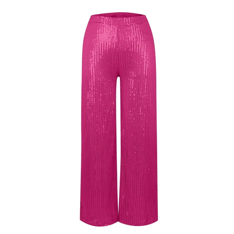 Qcmgmg Plus Size Sequin Pants Y2k Dressy Bling Sparkle Pants Qcmgmg Plus Size Sequin Pants Y2k Dressy Bling Sparkle Pants
