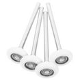 thumbnail image 1 of SASABAXI 4Ensemble Rouleaux en Nylon pour Porte de Garage Remplacement Fonctionnement Fluide Roulements de Précision 6.68x1.81x1.81 Po, 1 of 8