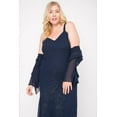 thumbnail image 2 of R&M Richards Plus Size Long Mother of the Bride Dress 358260, 2 of 5