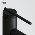 thumbnail image 5 of Vigo Vgt2105 Cadman 18" Rectangular Concrete Vessel Bathroom Sink - Black, 5 of 7