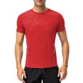 thumbnail image 1 of TFixol Hombres Mujeres Deporte Camiseta Manga Corta O Cuello Camisas para, 1 of 8